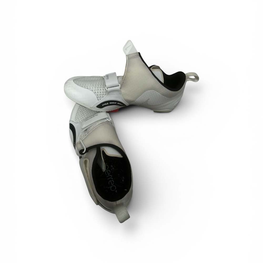 Nike White Cycling Shoes